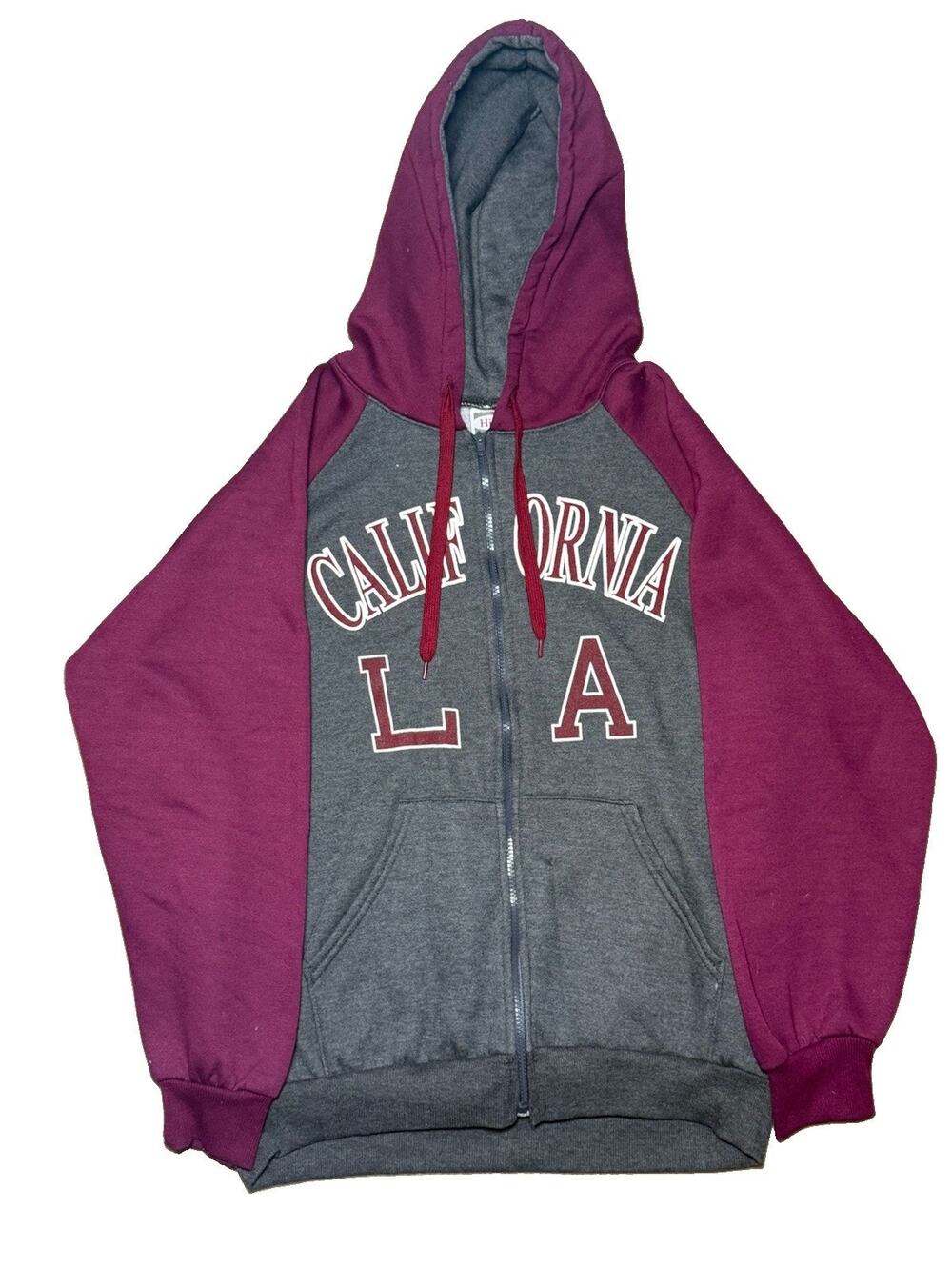 Hill California LA zip up hoodie Size Xlarge